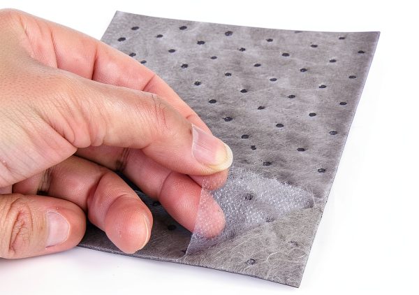 Oil Absorbent Pad Aain Gray Polypropylene Mat-4