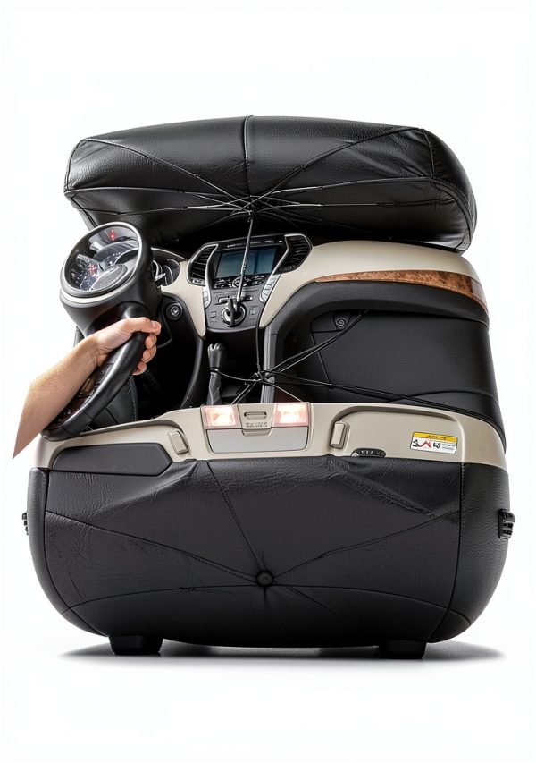 Windshield Sunshade Ontel Universal Fit Shade-8