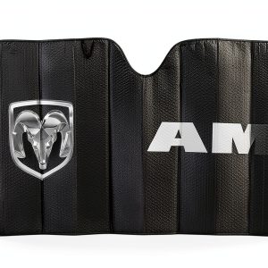 Dodge windshield sunshade Plasticolor Black UV-0