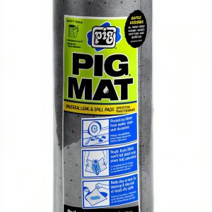 Oil Absorber Mat PIG Polypropylene Roll Gray-0
