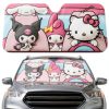 Surreal Entertainment Hello Kitty Car Windshield Sunshade-3