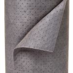 Oil Absorbent Pad Aain Gray Polypropylene Mat-0