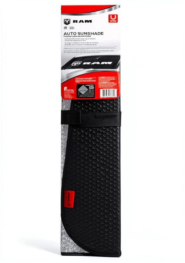 Dodge windshield sunshade Plasticolor Black UV-2