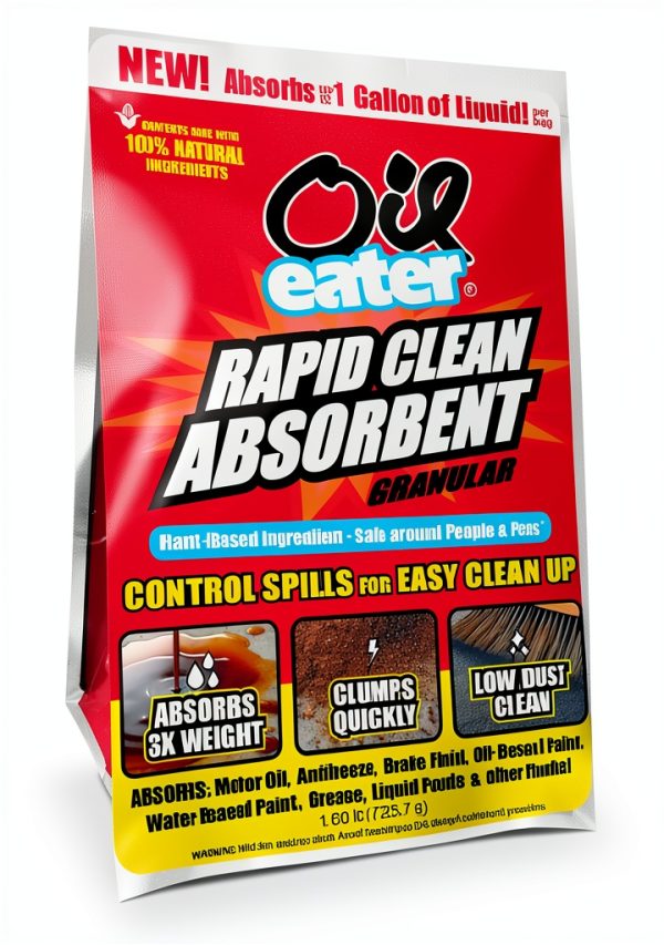 Oil Absorbent Granules Oil Eater Corn Cob 5X-0