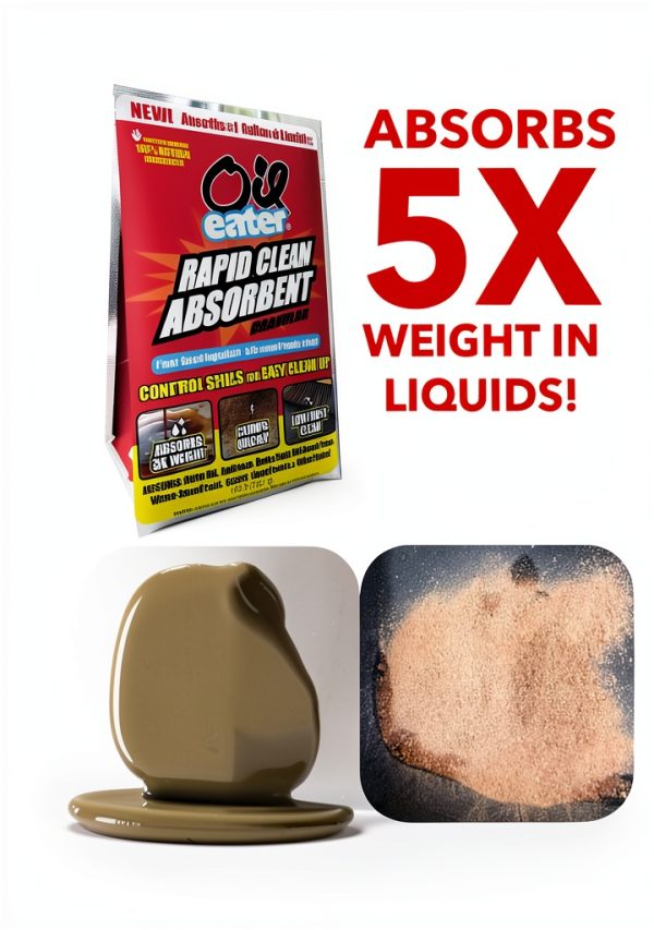 Oil Absorbent Granules Oil Eater Corn Cob 5X-2