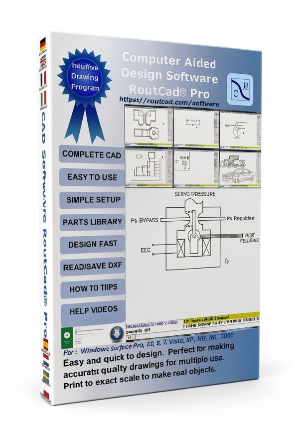 CAD Software ROUTCAD-ROUTBOT Fast DXF Import-0
