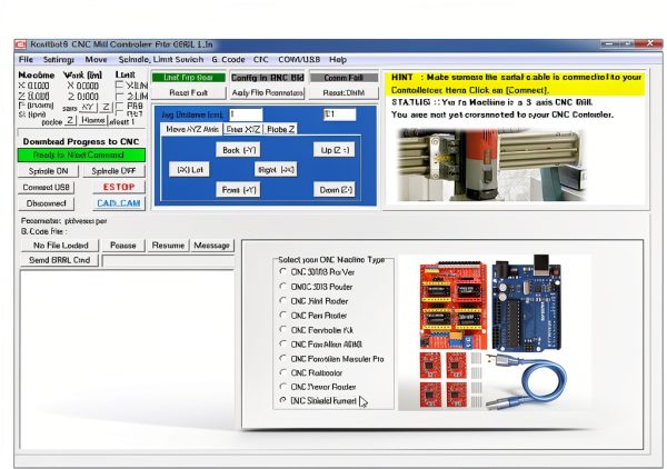 RoutCad CAD-CAM for GRBL Software Design Fast Auto Pocket Creation-33