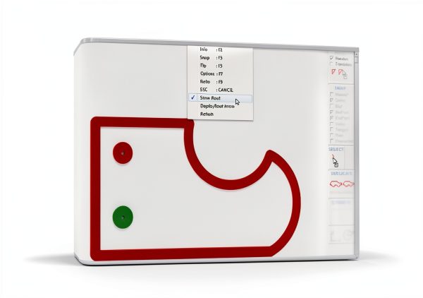 RoutCad CAD-CAM for GRBL Software Design Fast Auto Pocket Creation-69