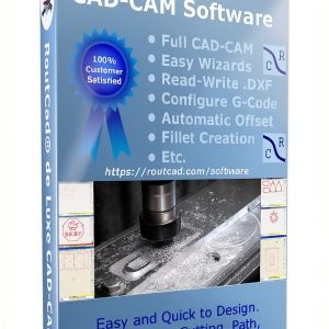 ROUTCAD ROUTBOT CAD CAM Software for CNC Machining with G Code Export-0