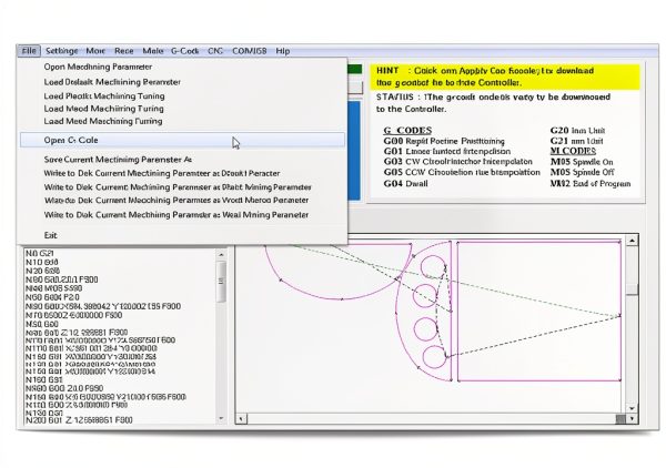 RoutBot CNC Control Software for Arduino Uno Nano 16kHz G‑Code Manager-2