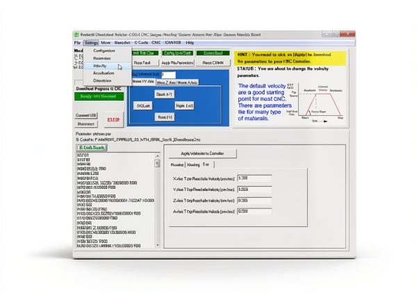 RoutBot CNC Control Software for Arduino Uno Nano 16kHz G‑Code Manager-3