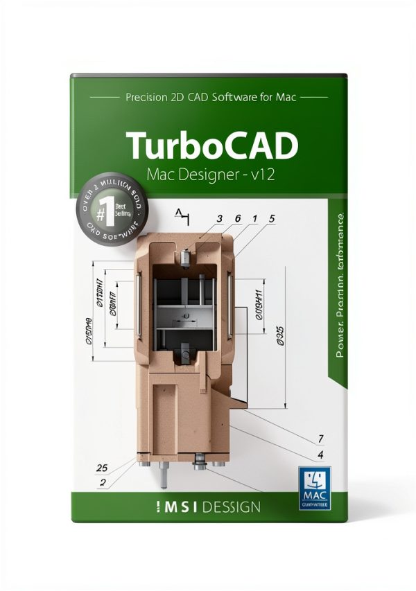 ViaCAD 2D CAD Software by IMSI Design with LogiCursor and 275 Tools-0