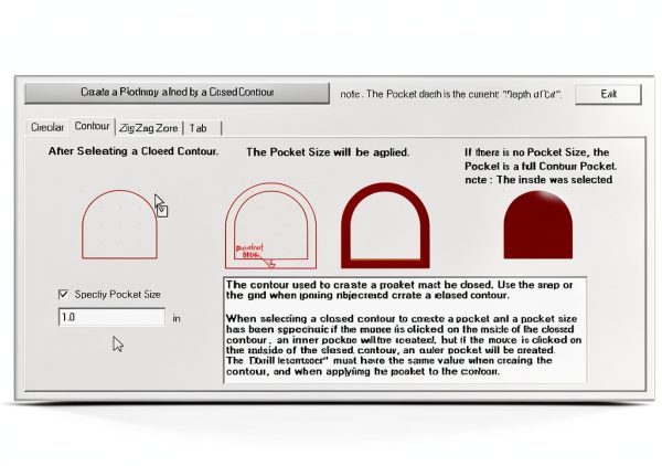 RoutCad CAD-CAM for GRBL Software Design Fast Auto Pocket Creation-49