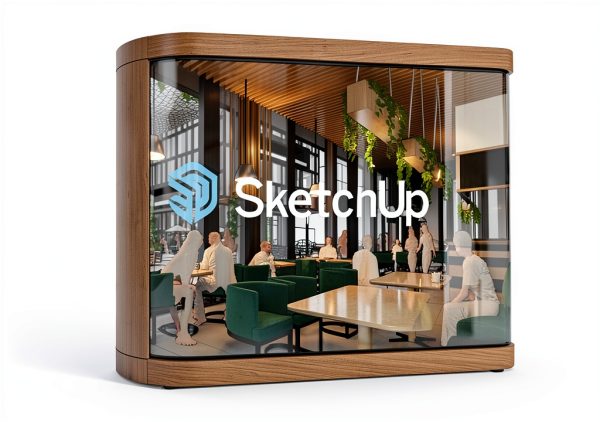 SketchUp 2024 Lifetime License CAD Software for Architects-1